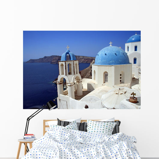 Greek orthodox church -  Greece Wall Mural