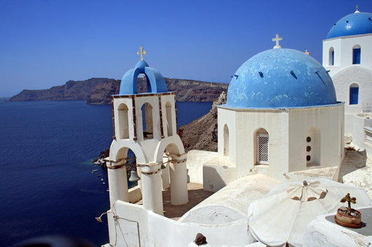 Greek orthodox church -  Greece Wall Mural