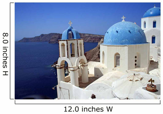 Greek orthodox church -  Greece Wall Mural