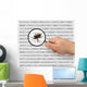 concept of searching for a bug Wall Mural