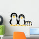 Family of Penguins Wall Decal