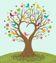 Tree and Color Birds
