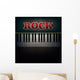 Abstract with Word Rock Wall Mural