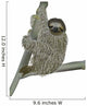 Smiling Sloth Hanging on a Branch Wall Decal