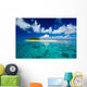 Tropical Island Vacation Paradise Wall Mural