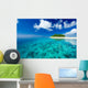 Tropical island paradise Wall Mural