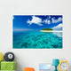 Tropical island paradise Wall Mural