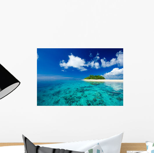 Tropical Island Vacation Paradise Wall Mural