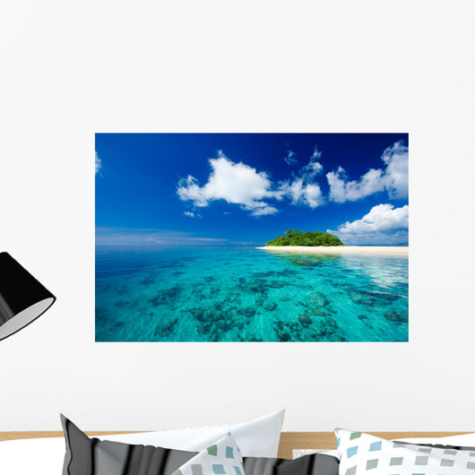 Tropical Island Vacation Paradise Wall Mural