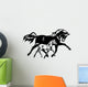 Mare With Foal Wall Decal
