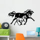 Mare With Foal Wall Decal