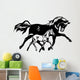 Mare With Foal Wall Decal