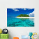 Tropical island vacation paradise Wall Mural