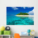Tropical island vacation paradise Wall Mural