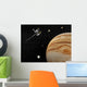 Voyager Spacecraft near Jupiter Wall Mural
