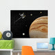 Voyager Spacecraft near Jupiter Wall Mural
