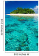 Tropical Island Vacation Paradise Wall Mural