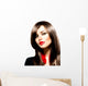 Fashion Woman Portrait. Stylish Model. Beauty Makeup Wall Decal