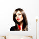 Fashion Woman Portrait. Stylish Model. Beauty Makeup Wall Decal