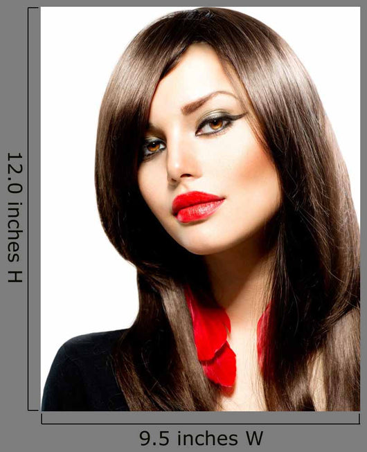 Fashion Woman Portrait. Stylish Model. Beauty Makeup Wall Decal