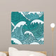 Sea Seamless Pattern Wall Decal