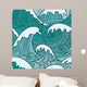 Sea Seamless Pattern Wall Decal