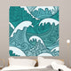 Sea Seamless Pattern Wall Decal