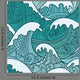 Sea Seamless Pattern Wall Decal