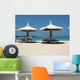 Liegen Am Weissen Strand Wall Mural