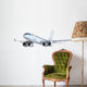 Airplane isolated. My own design Wall Decal