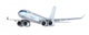 Airplane isolated. My own design Wall Decal