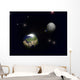 Planets Earth 3D Moon