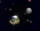 Planets Earth 3D Moon