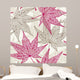 Maple leaves seamless background Wall Mural