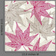 Maple leaves seamless background Wall Mural