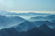 Fog Valleys Foothills Alps