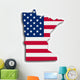 Map Minnesota Wall Mural