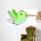 Cute Humming Bird Vector