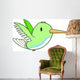 Cute Humming Bird Vector