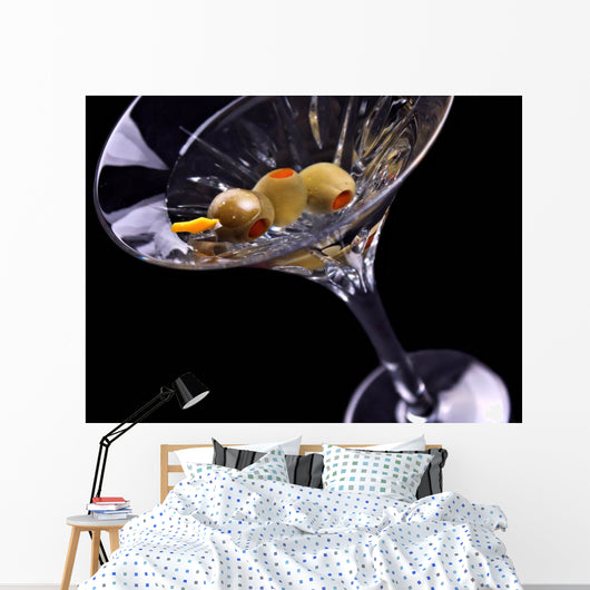 Martini Black with Olives