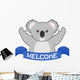 Welcome Koala Wall Decal