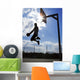 Basketball Player Dunk Silhouette