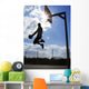 Basketball Player Dunk Silhouette