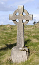 Celtic Cross Gravestone Wall Mural
