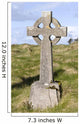Celtic Cross Gravestone Wall Mural