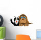 Dog and Cat White Wall Decal