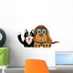 Dog and Cat White Wall Decal