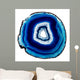 Slice of Blue Agate Crystal Wall Decal
