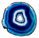 Slice of Blue Agate Crystal Wall Decal