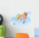 Girl with Dog Wall Decal